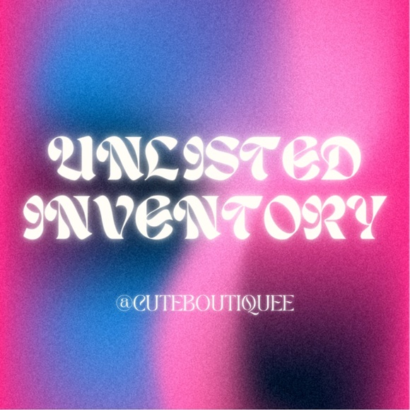 Unlisted Inventory🩵🩷 - Picture 1 of 1